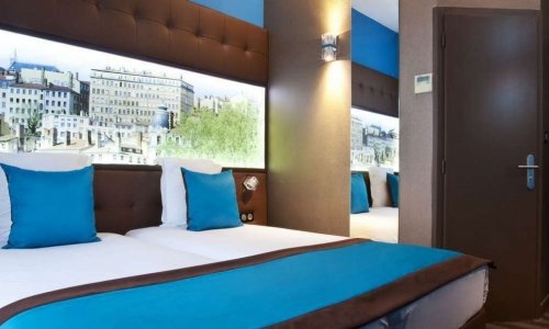 Double Classic Rooms of the Hôtel des Savoies 3-stars hotel - Lyon Perrache